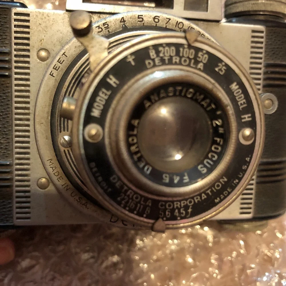 Stelo 6x9 Folding Camera W/ 105mm F4.5 Weltar Lens Antique Germany For Parts VTG